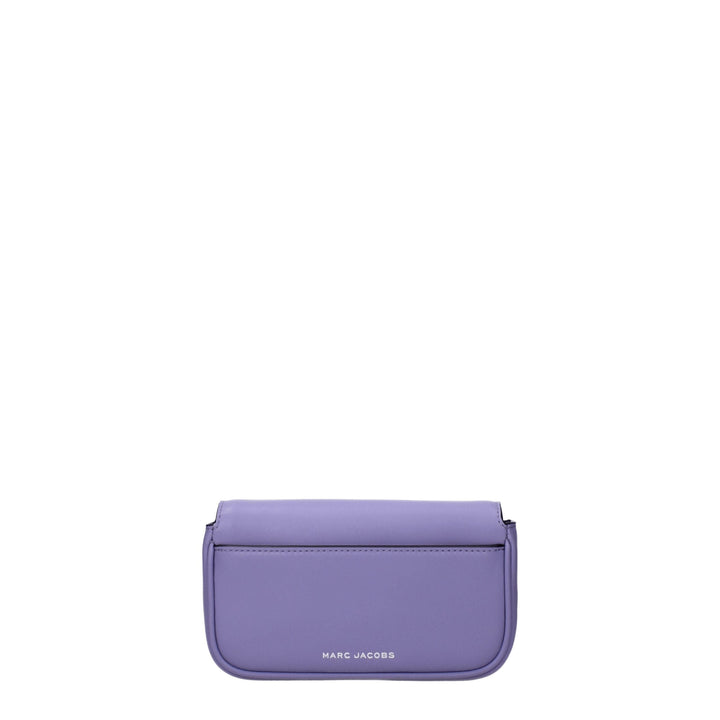 Women’s Marc Jacobs Purple Leather Crossbody Bag
