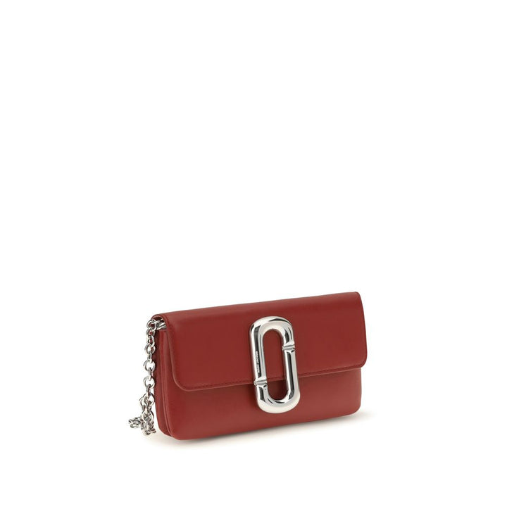 Women’s Marc Jacobs Red Calf Leather Bos Taurus Shoulder Bag