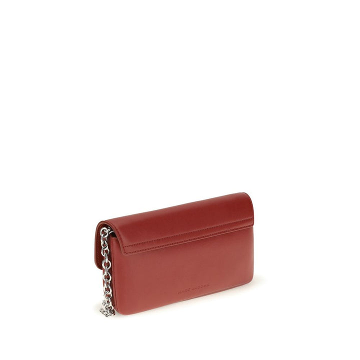 Women’s Marc Jacobs Red Calf Leather Bos Taurus Shoulder Bag
