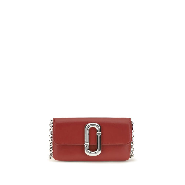 Women’s Marc Jacobs Red Calf Leather Bos Taurus Shoulder Bag