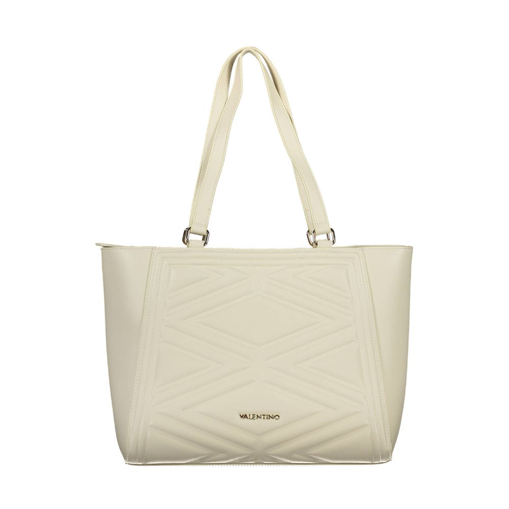 Women’s Mario Valentino Beige Polyurethane Womens Bag
