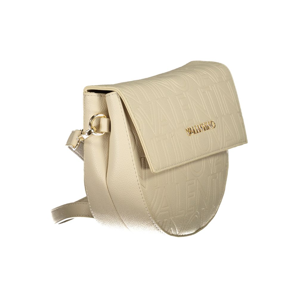 Women’s Mario Valentino Beige Polyurethane Womens Bag