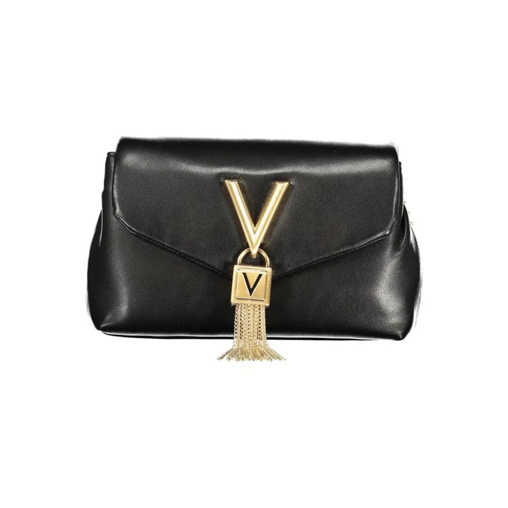 Women’s Mario Valentino Nero Polyurethane Woman Shoulder Bag
