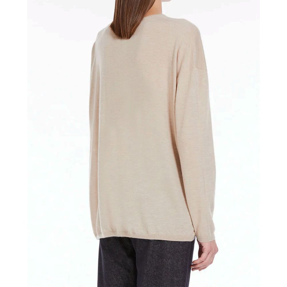 Women’s Max Mara Beige Cashmere Sweater