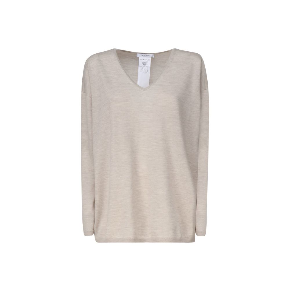 Women’s Max Mara Beige Cashmere Sweater