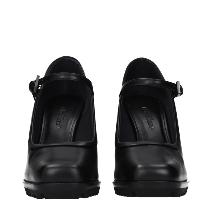 Women’s Max Mara Black Leather High Heel Pumps
