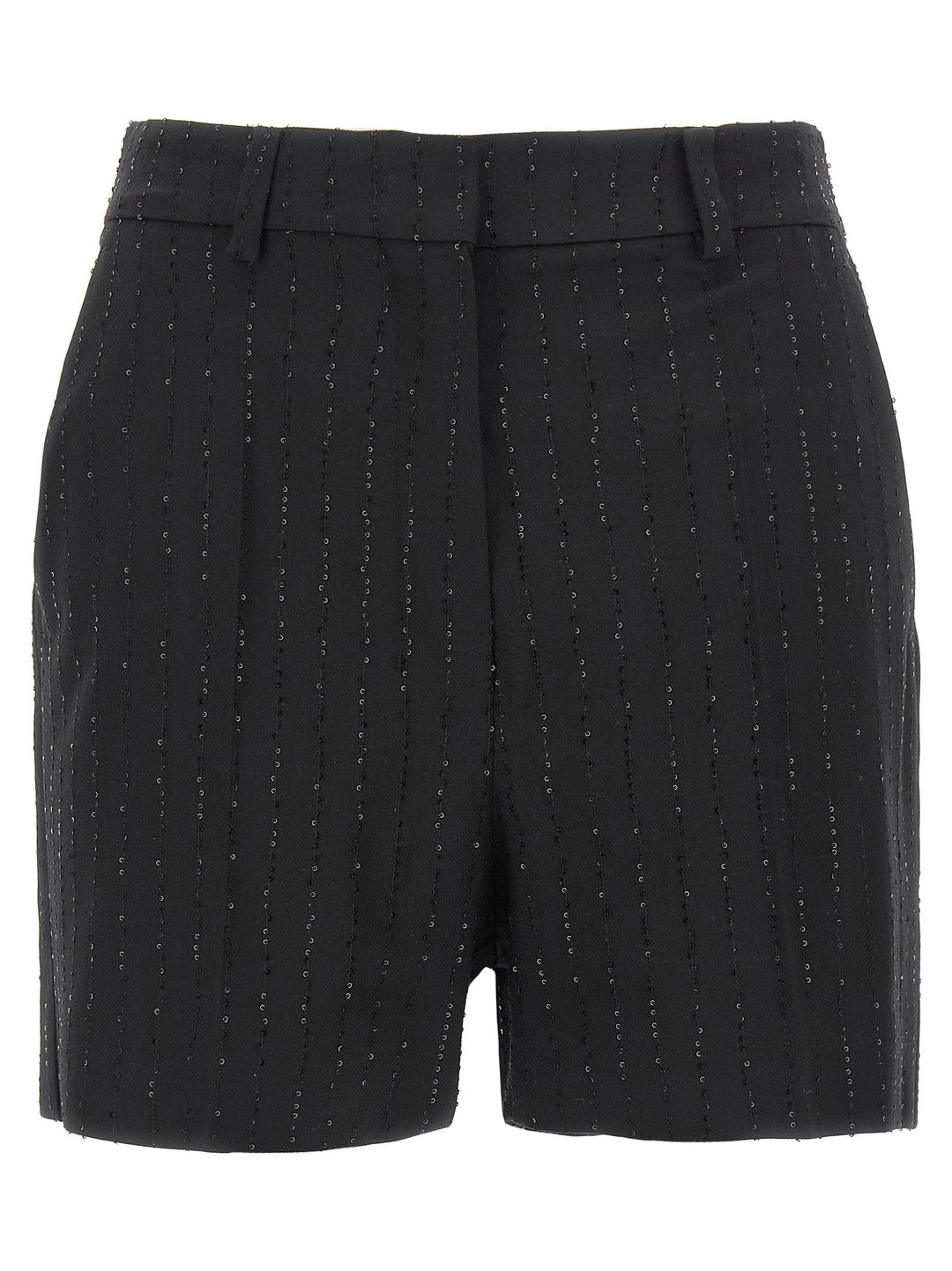 Women’s Max Mara Black Virgin Wool Bermuda Shorts