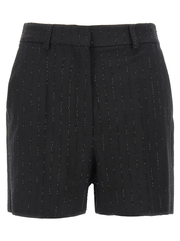 Women’s Max Mara Black Virgin Wool Bermuda Shorts