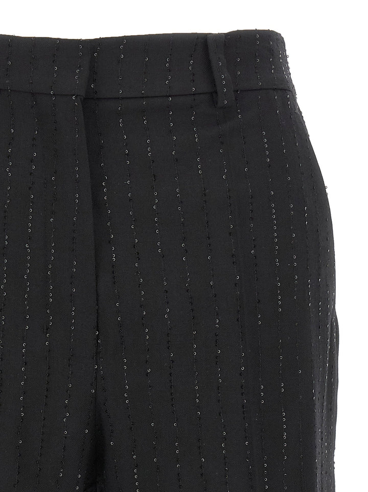 Women’s Max Mara Black Virgin Wool Bermuda Shorts
