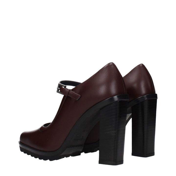 Women’s Max Mara Brown Leather High Heel Pumps