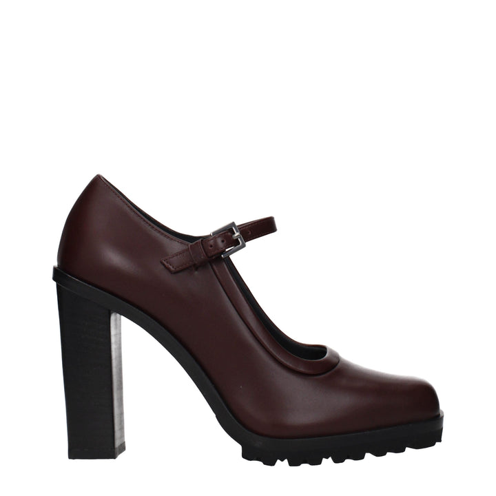 Women’s Max Mara Brown Leather High Heel Pumps