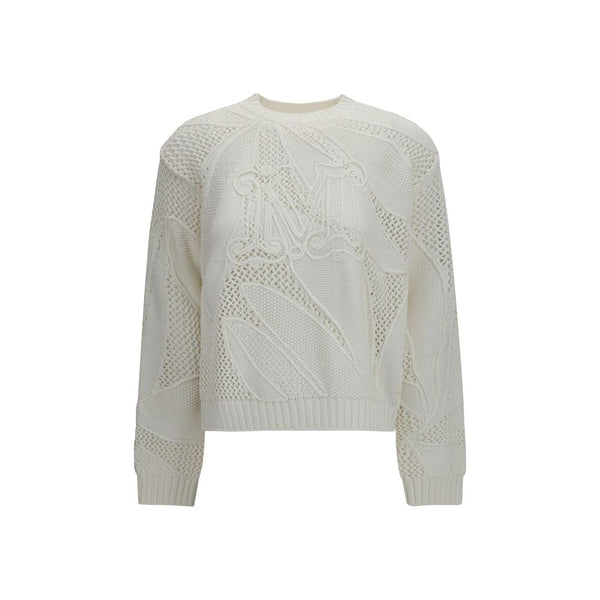 Women’s Max Mara White Cotton Sweatshirt