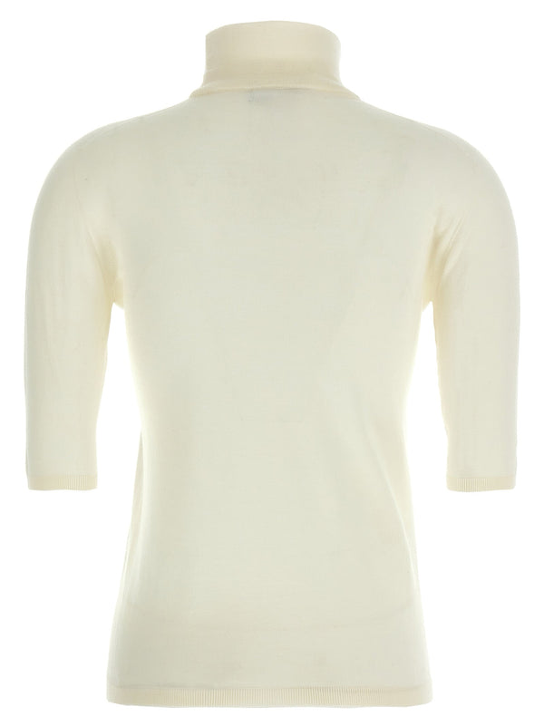Women’s Max Mara White Virgin Wool Cardigan