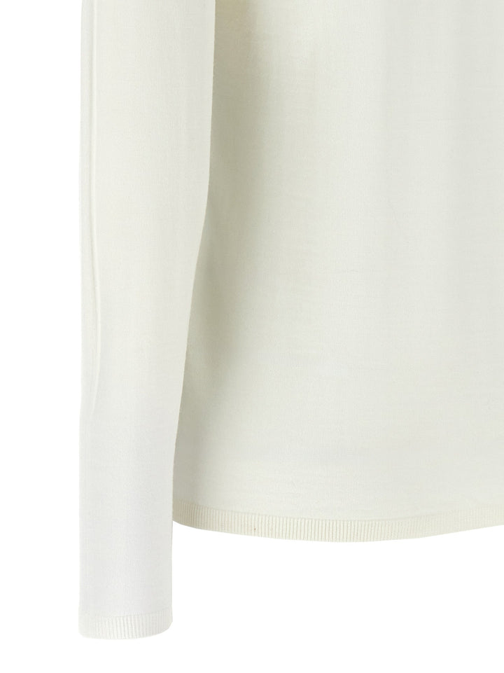 Women’s Max Mara White Virgin Wool Cardigan
