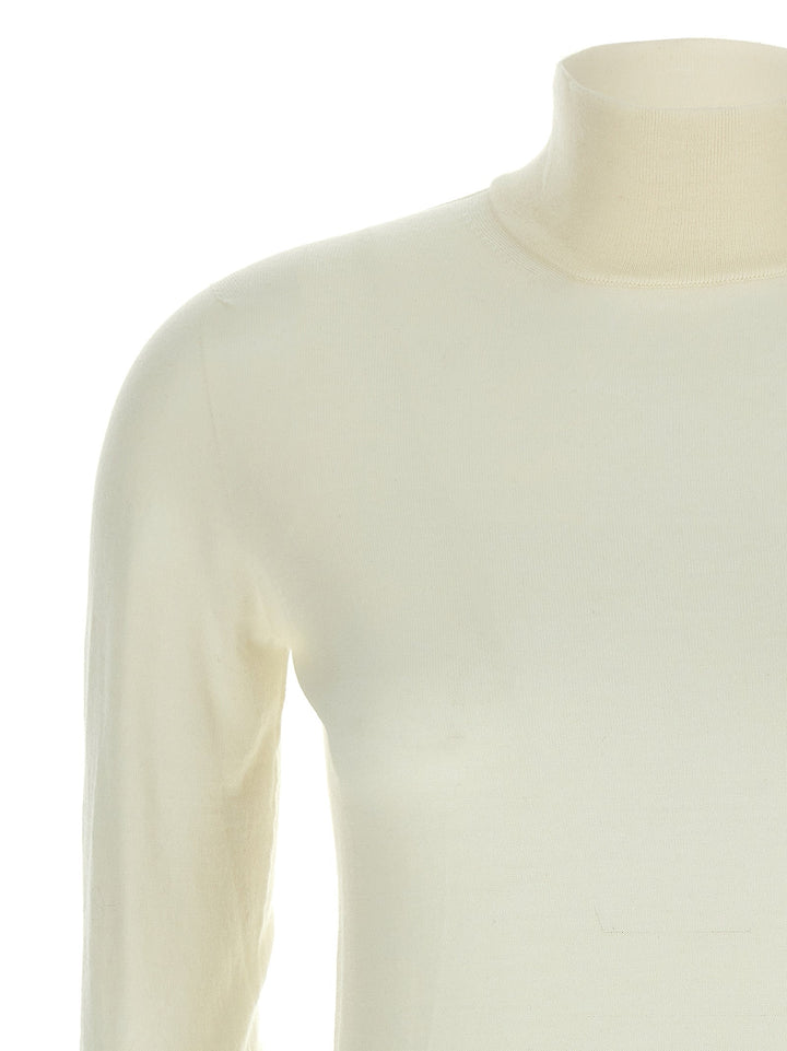 Women’s Max Mara White Virgin Wool Cardigan