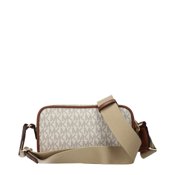 Women’s Michael Kors Beige Fabric Crossbody Bag