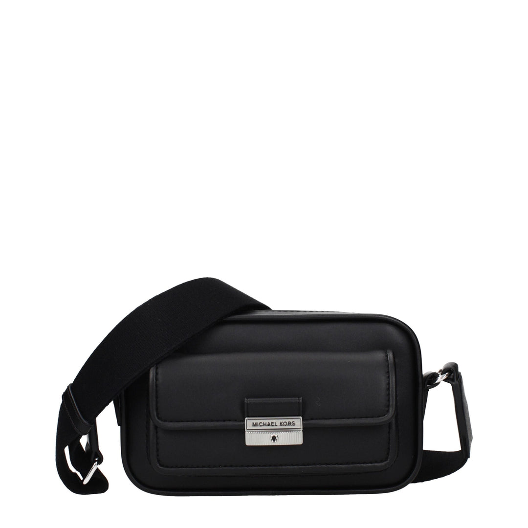 Women’s Michael Kors Black Leather Crossbody Bag