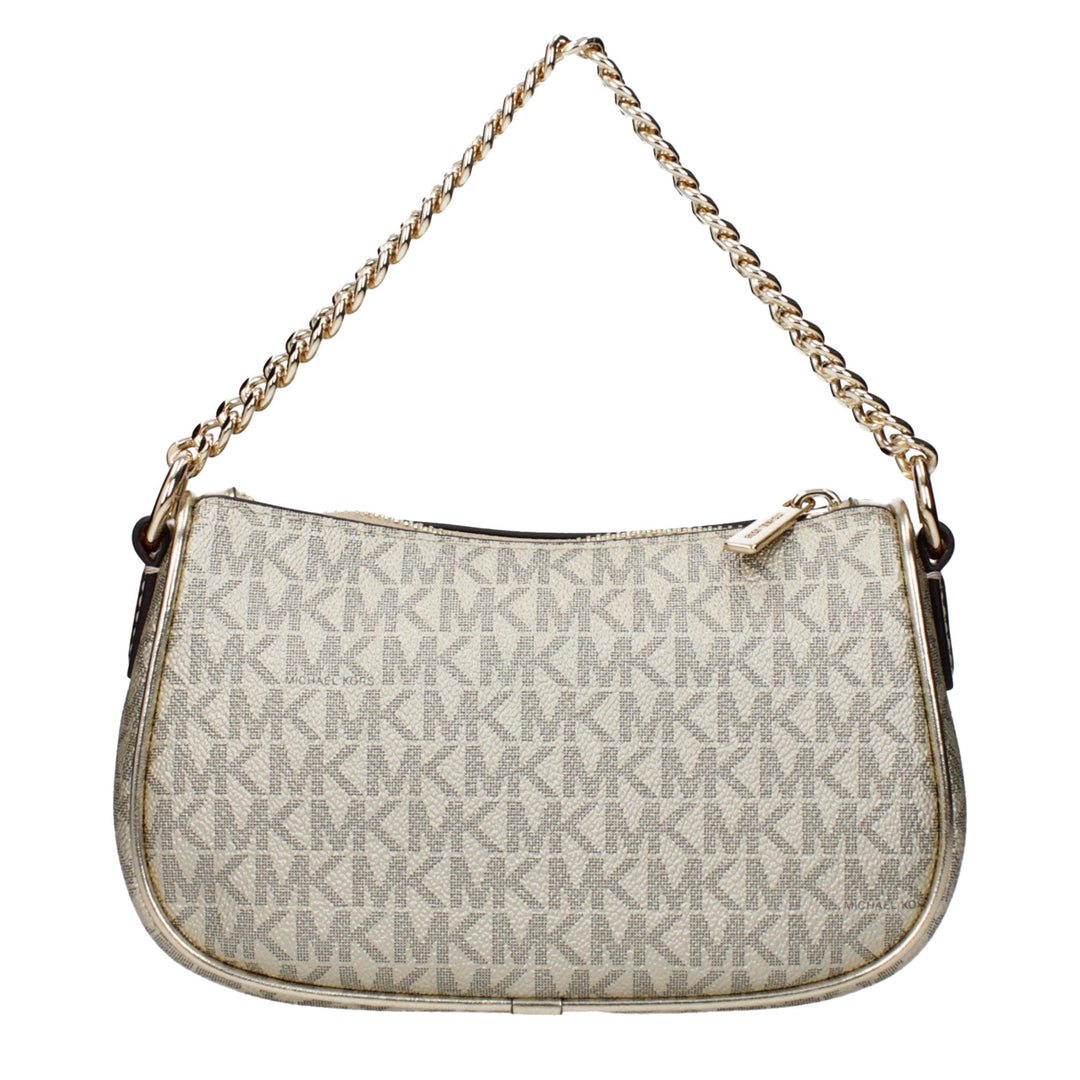 Women’s Michael Kors Gold Fabric Handbag