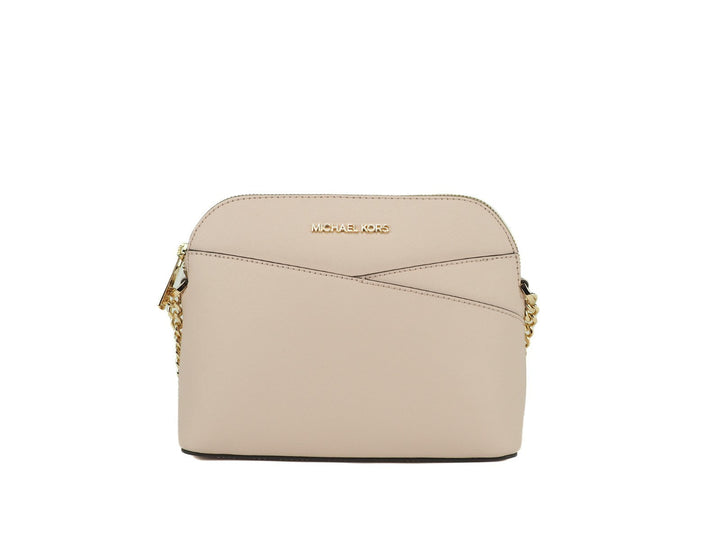 Women’s Michael Kors Jet Set Travel Dome Leather Crossbody Bag