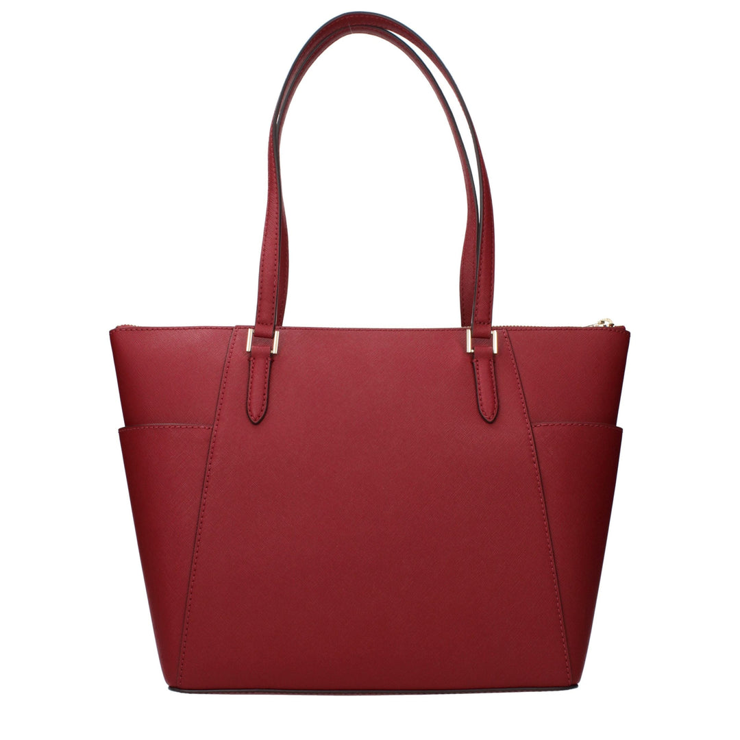Women’s Michael Kors Red Leather Shoulder Bag