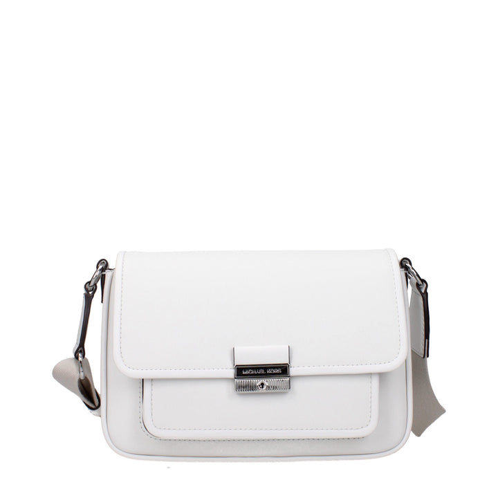 Women’s Michael Kors White Leather Crossbody Bag