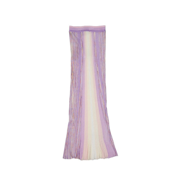 Women’s Missoni Purple Cotton Long Skirt
