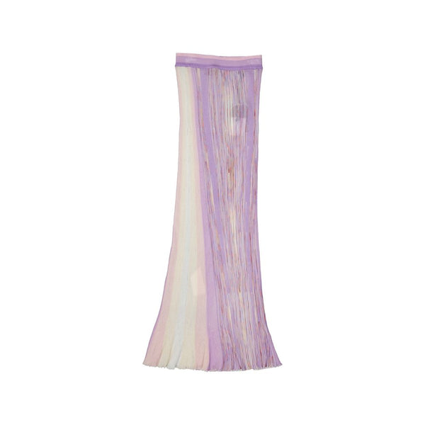 Women’s Missoni Purple Cotton Long Skirt