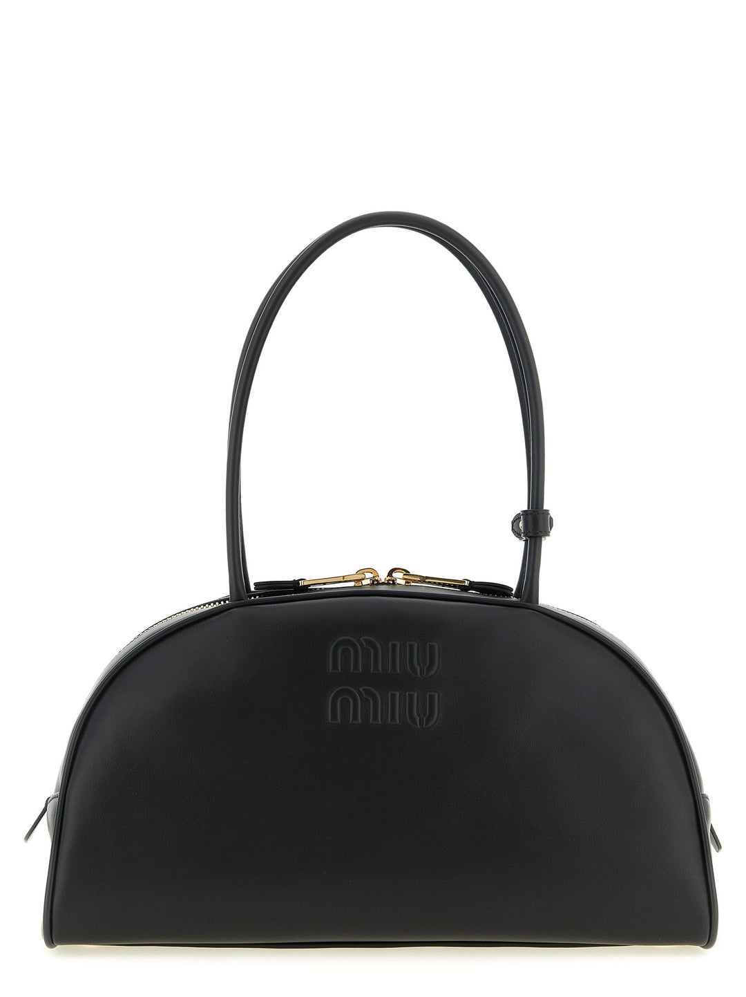 Women’s Miu Black Calfskin Shoulder Bag