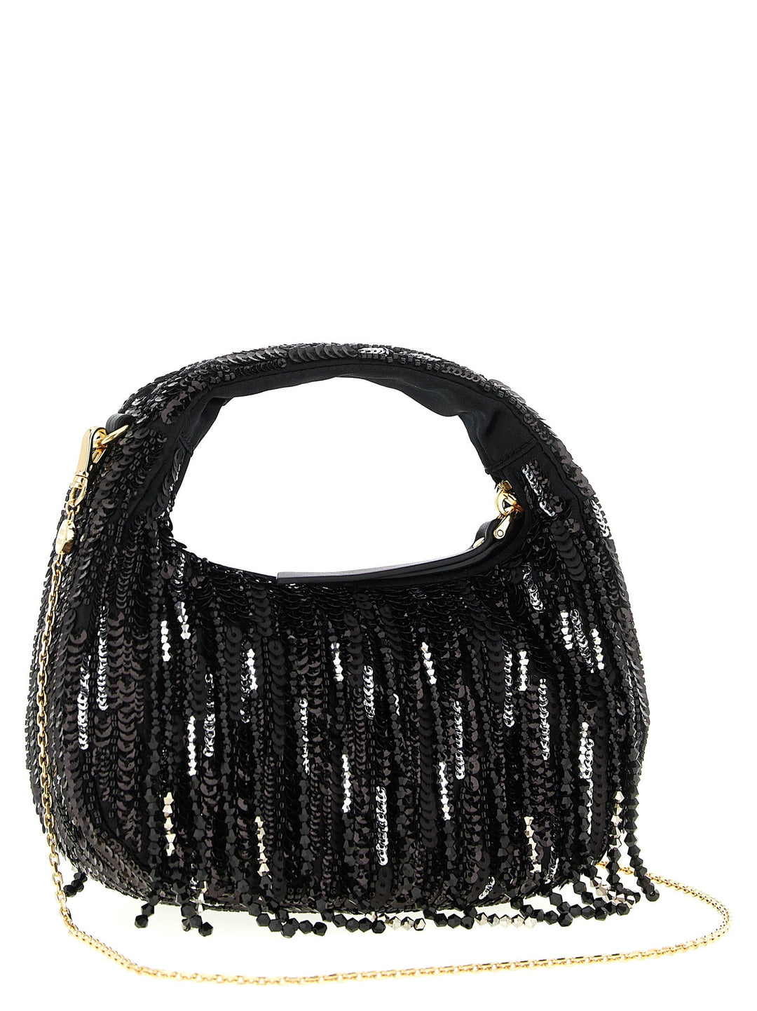 Women’s Miu Black Polyester Handbag