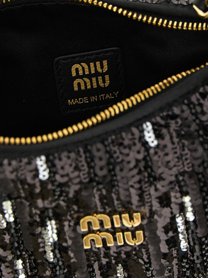 Women’s Miu Black Polyester Handbag