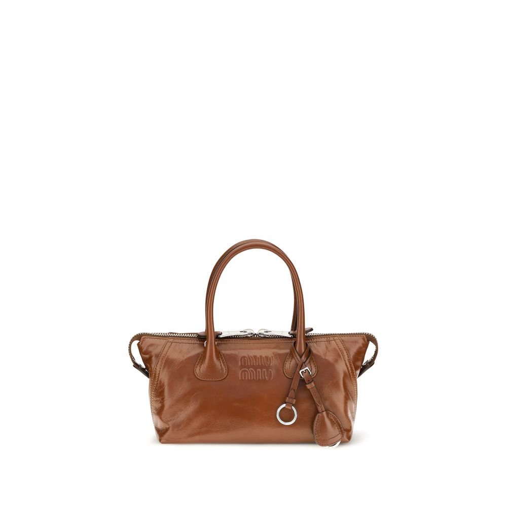 Women’s Miu Brown Calf Leather Bos Taurus Handbag