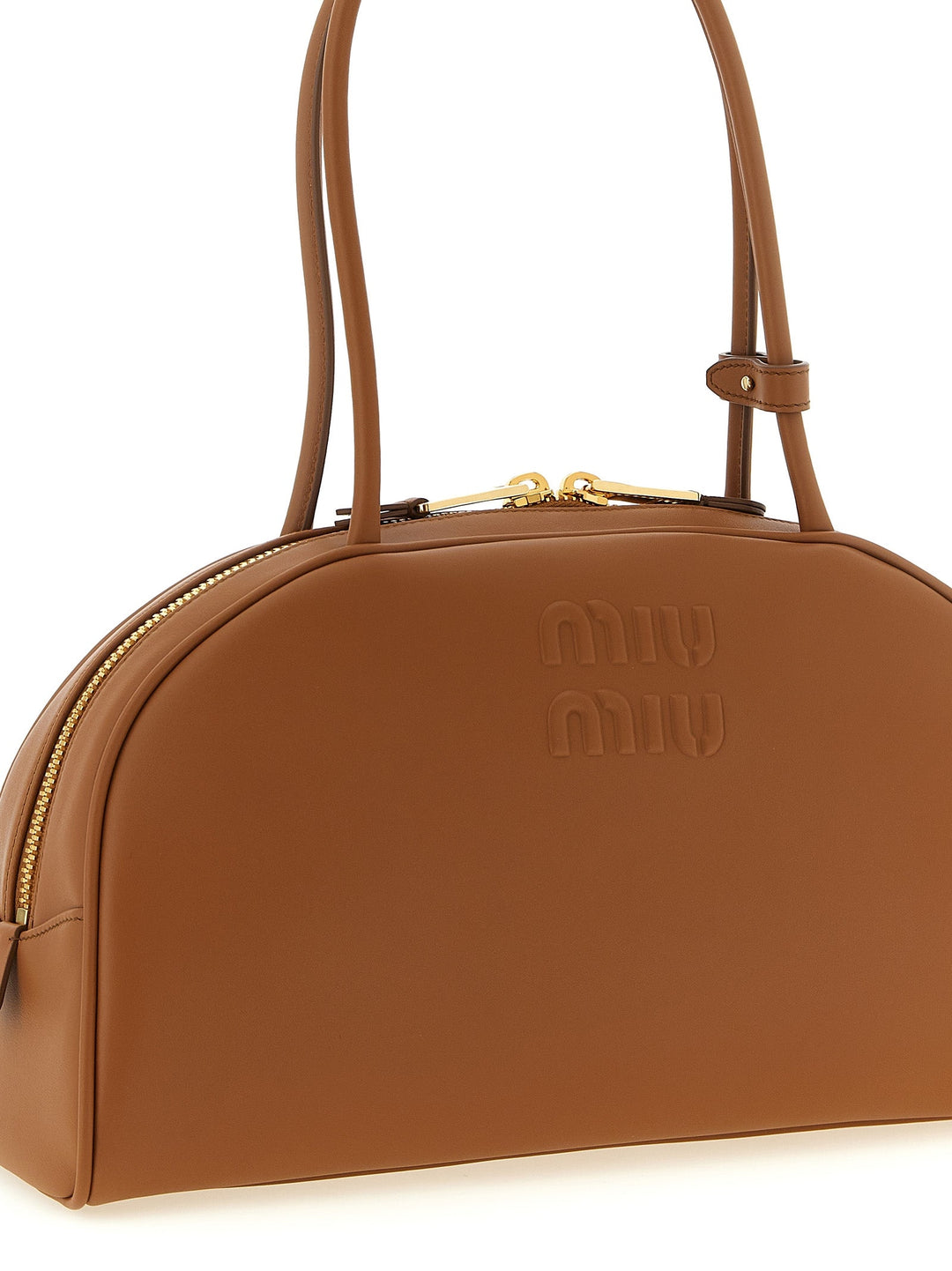 Women’s Miu Brown Calfskin Shoulder Bag