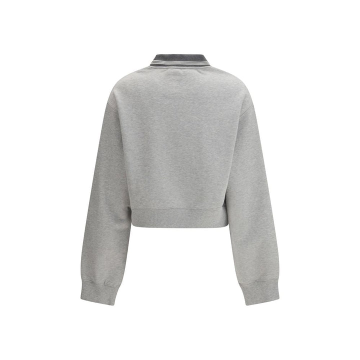 Women’s Miu Gray Cotton Sweatshirt