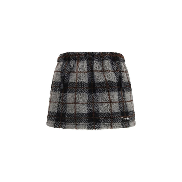 Women’s Miu Multicolor Nylon Mini Skirt