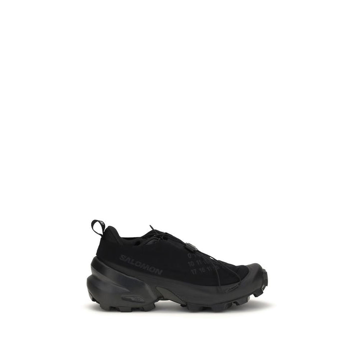Women’s Mm6 Black Nylon Athletic Sneakers