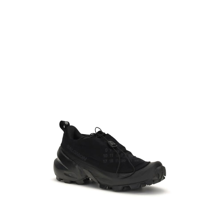 Women’s Mm6 Black Nylon Athletic Sneakers
