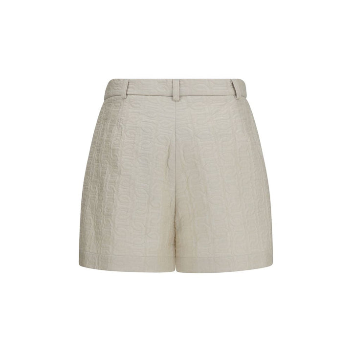 Women’s Moncler Beige Polyamide Bermuda Shorts