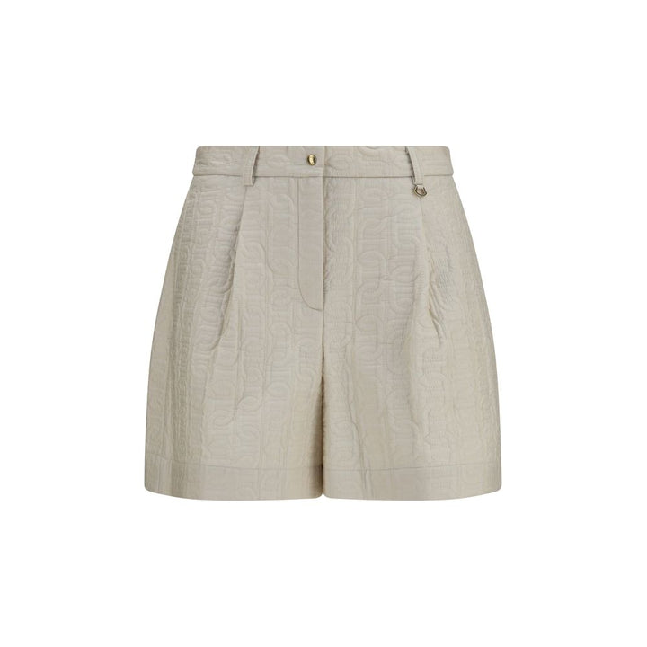 Women’s Moncler Beige Polyamide Bermuda Shorts