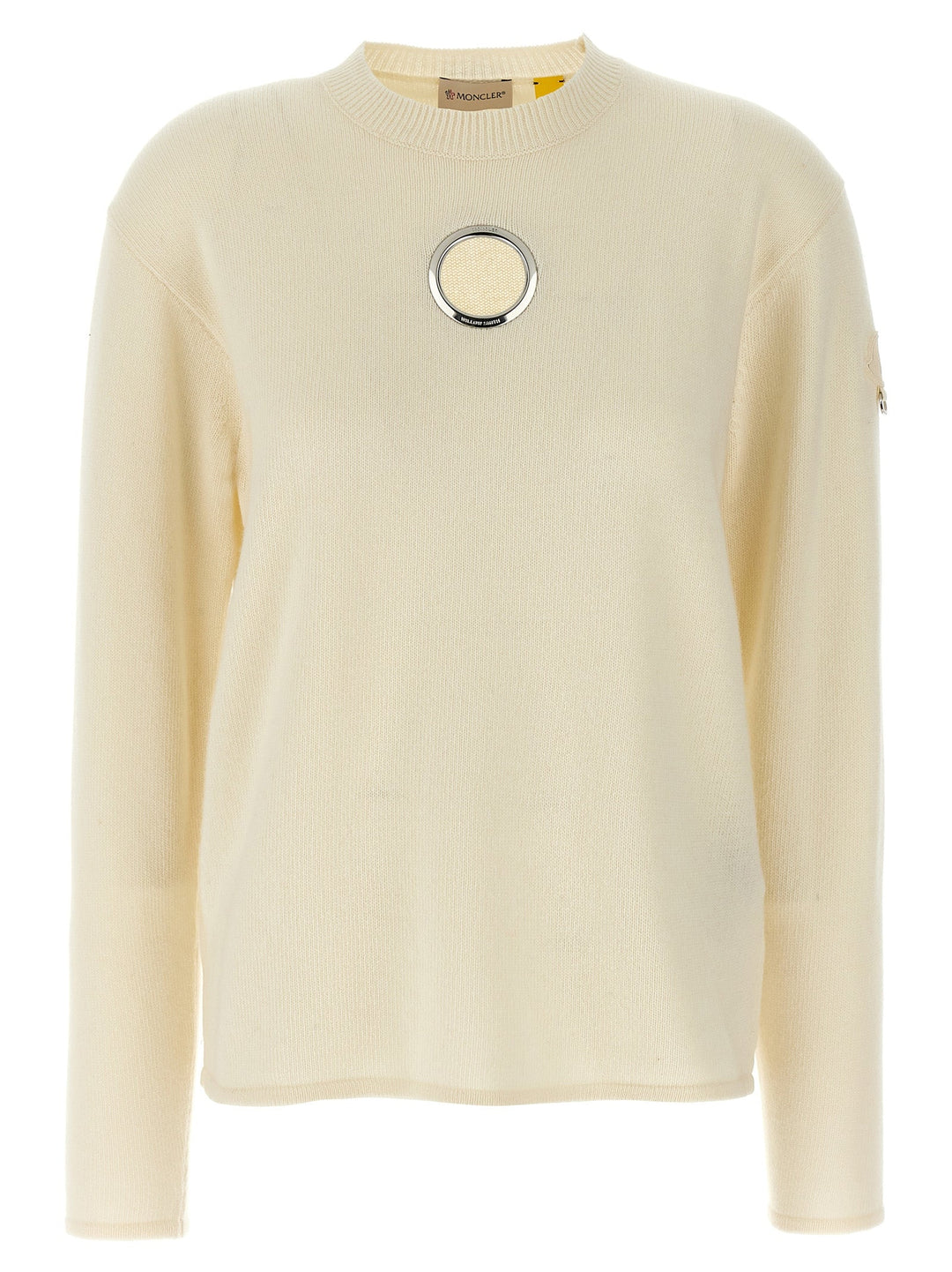 Women’s Moncler Genius White Wool Cardigan
