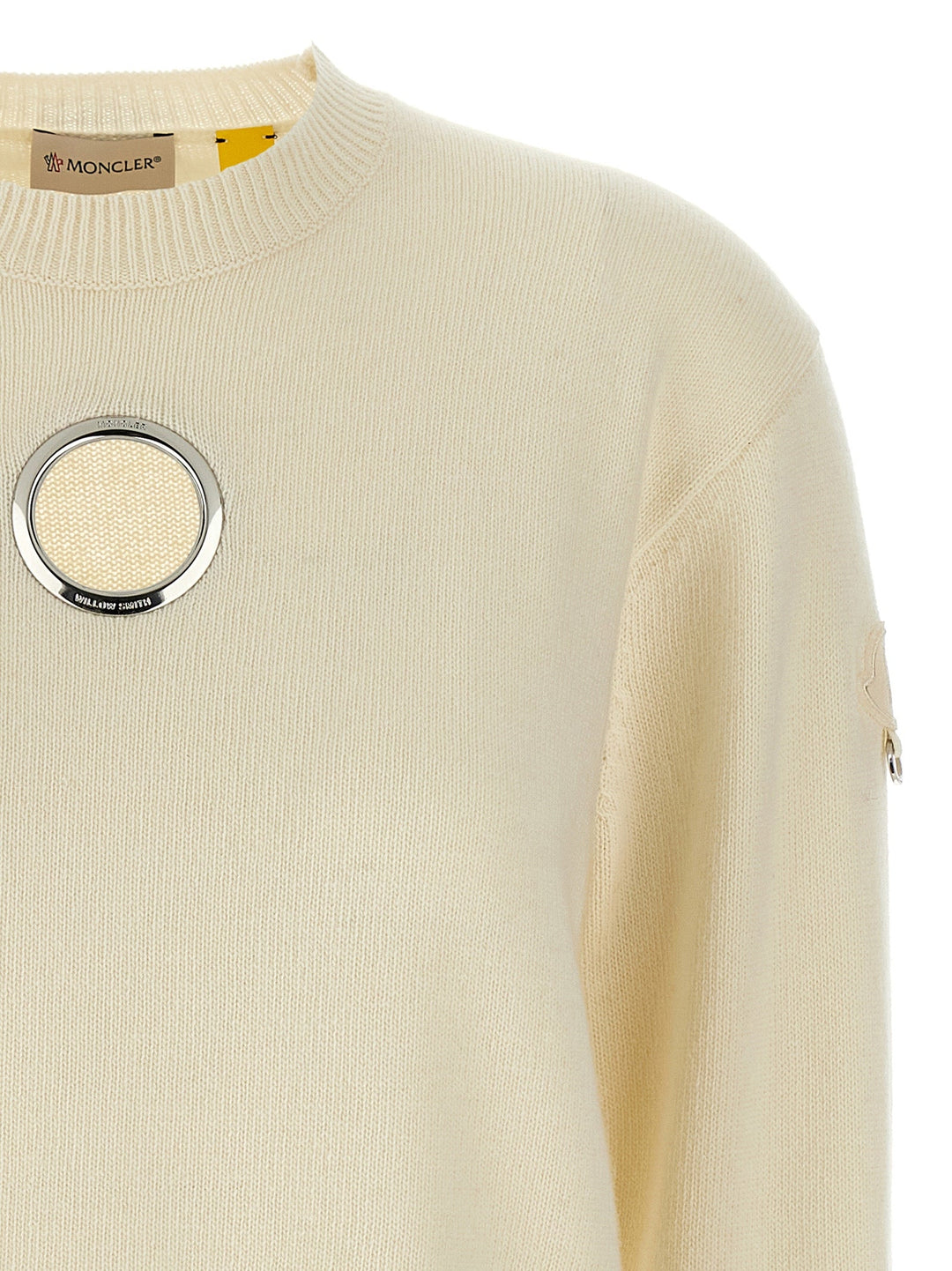 Women’s Moncler Genius White Wool Cardigan