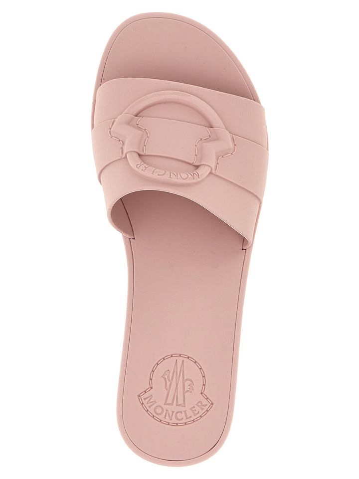 Women’s Moncler Multicolor Elastane Slides