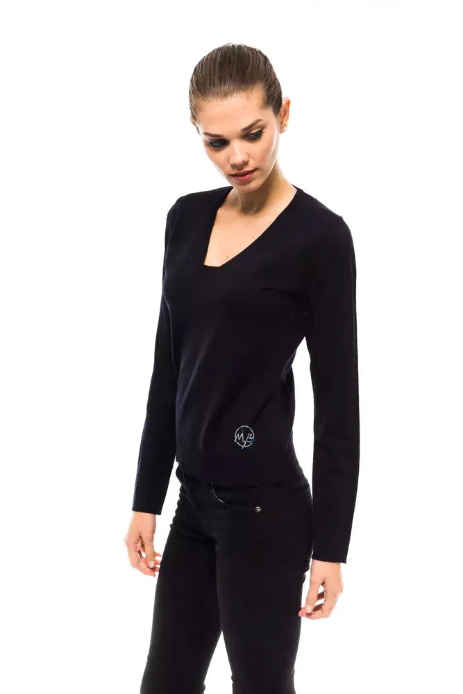 Women’s Montana Blu Blue Wool Women Sweater