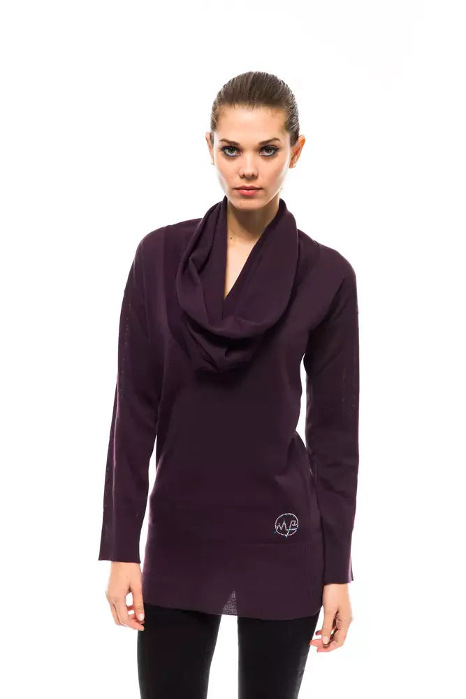Women’s Montana Blu Purple Wool Women Sweater