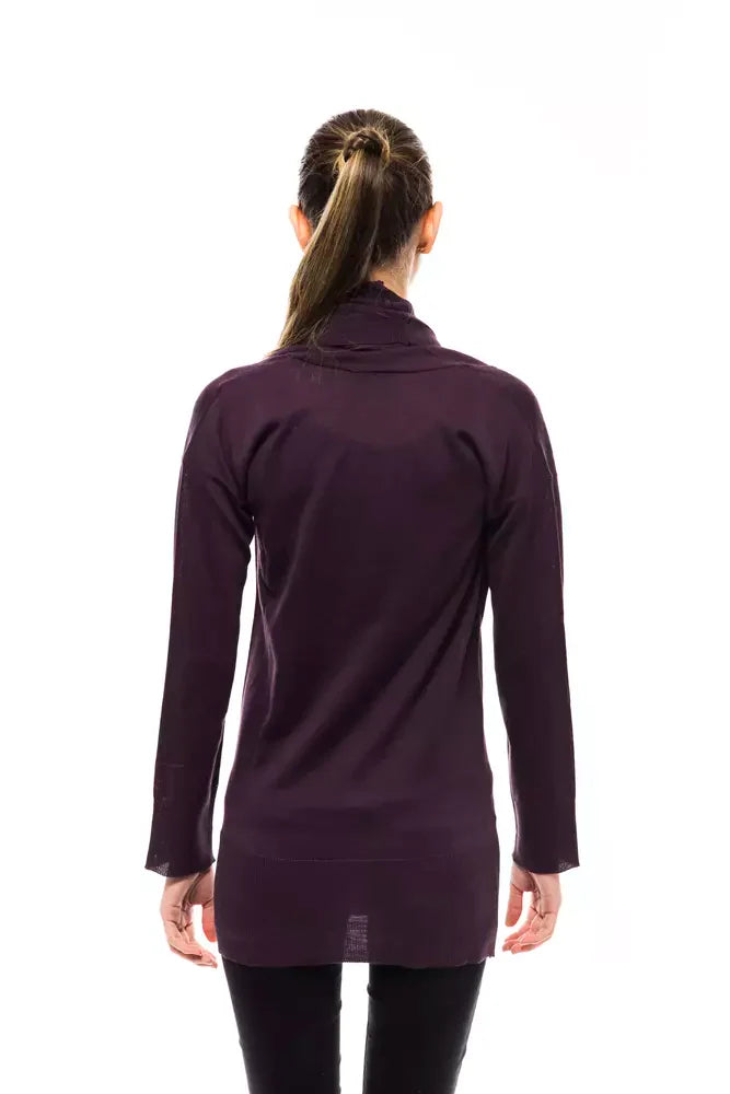 Women’s Montana Blu Purple Wool Women Sweater