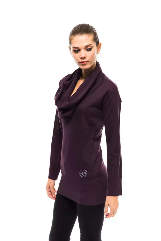 Women’s Montana Blu Purple Wool Women Sweater