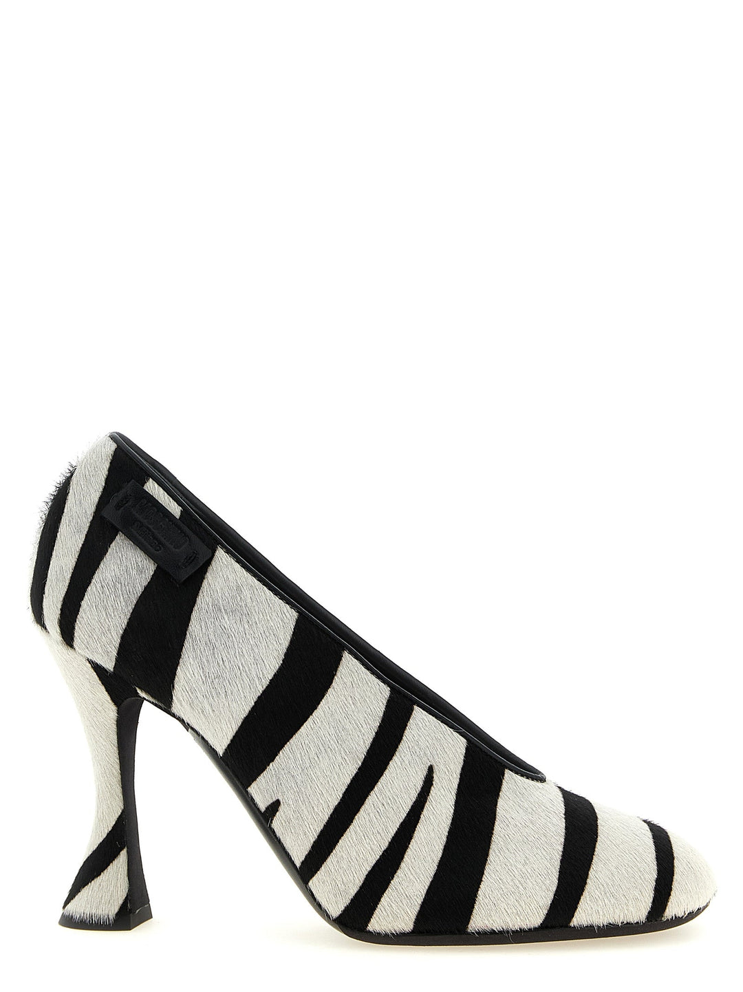 Women’s Moschino Bicolor Calfskin High Heel Pumps