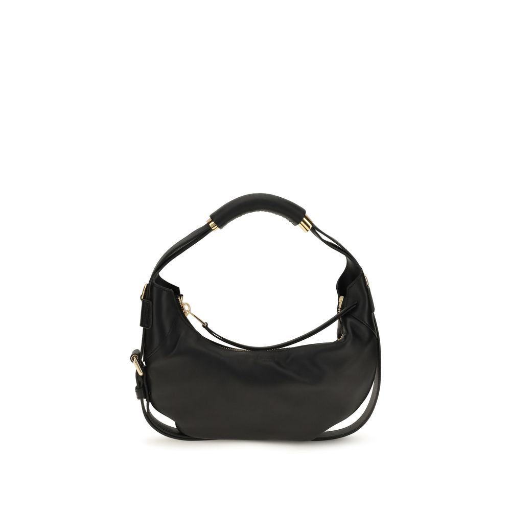 Women’s Moschino Black Calf Leather Bos Taurus Handbag