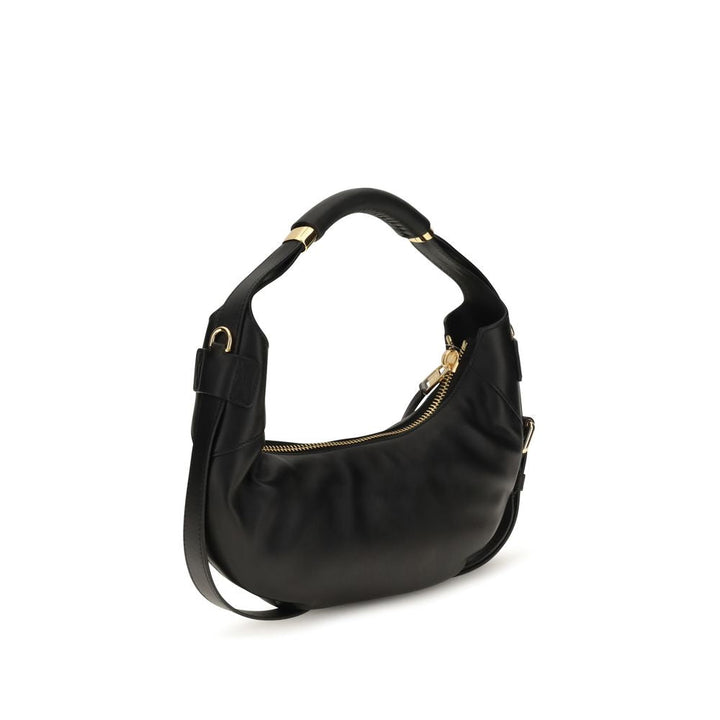 Women’s Moschino Black Calf Leather Bos Taurus Handbag
