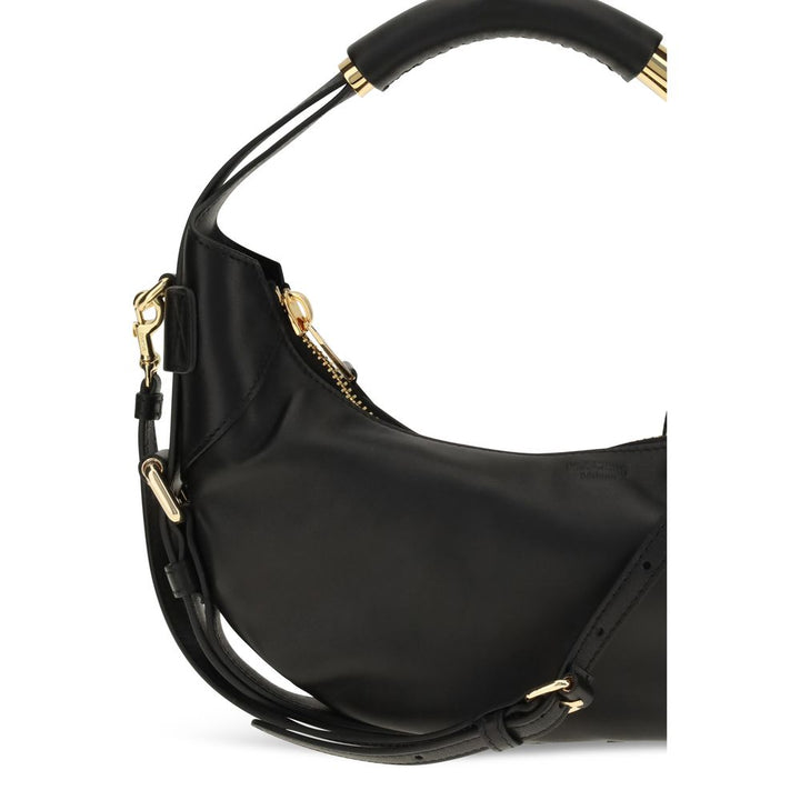 Women’s Moschino Black Calf Leather Bos Taurus Handbag