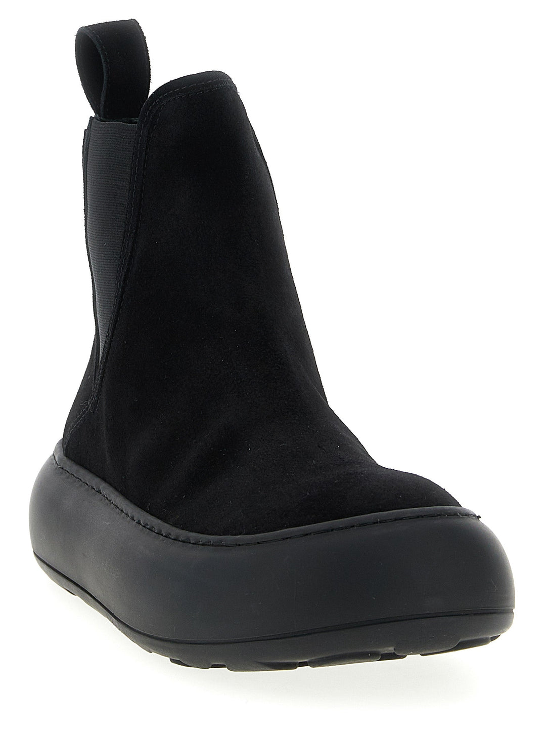 Women’s Moschino Black Calfskin Chelsea Boots